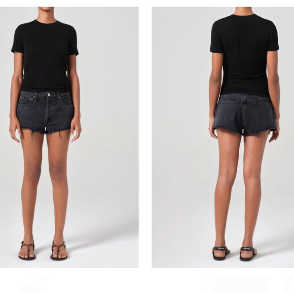 Agolde Parker Vintage Cut Off Short - Picture 1 of 7